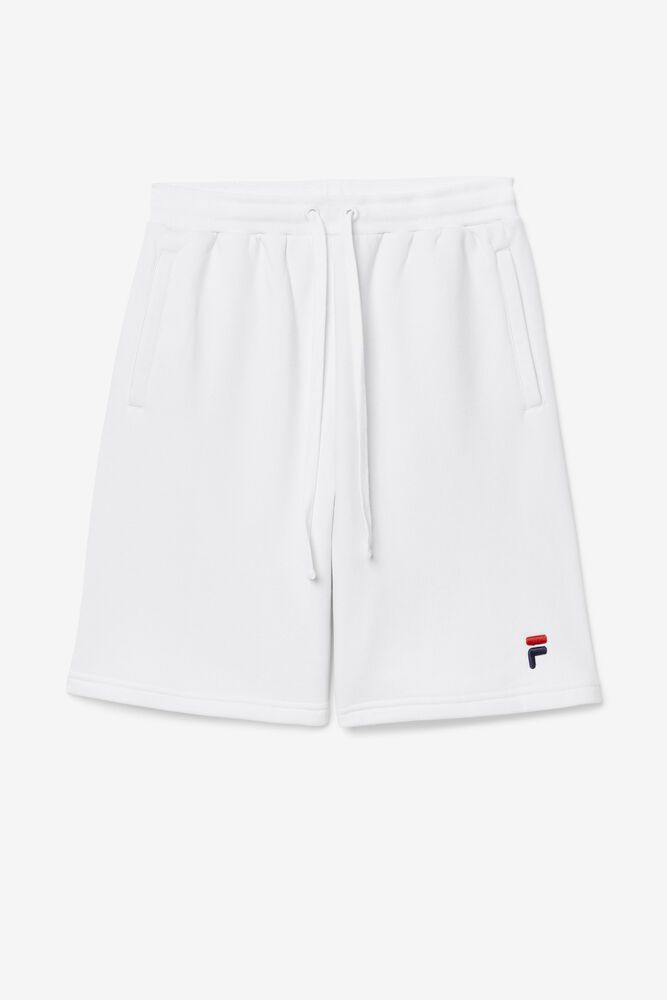 Fila Miesten Shortsit Kasta Valkoinen - TRHZ-41695